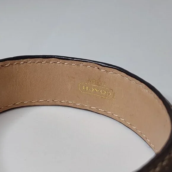 7.75 Inch Coach Turnlock Bangle - Picture 6 of 11